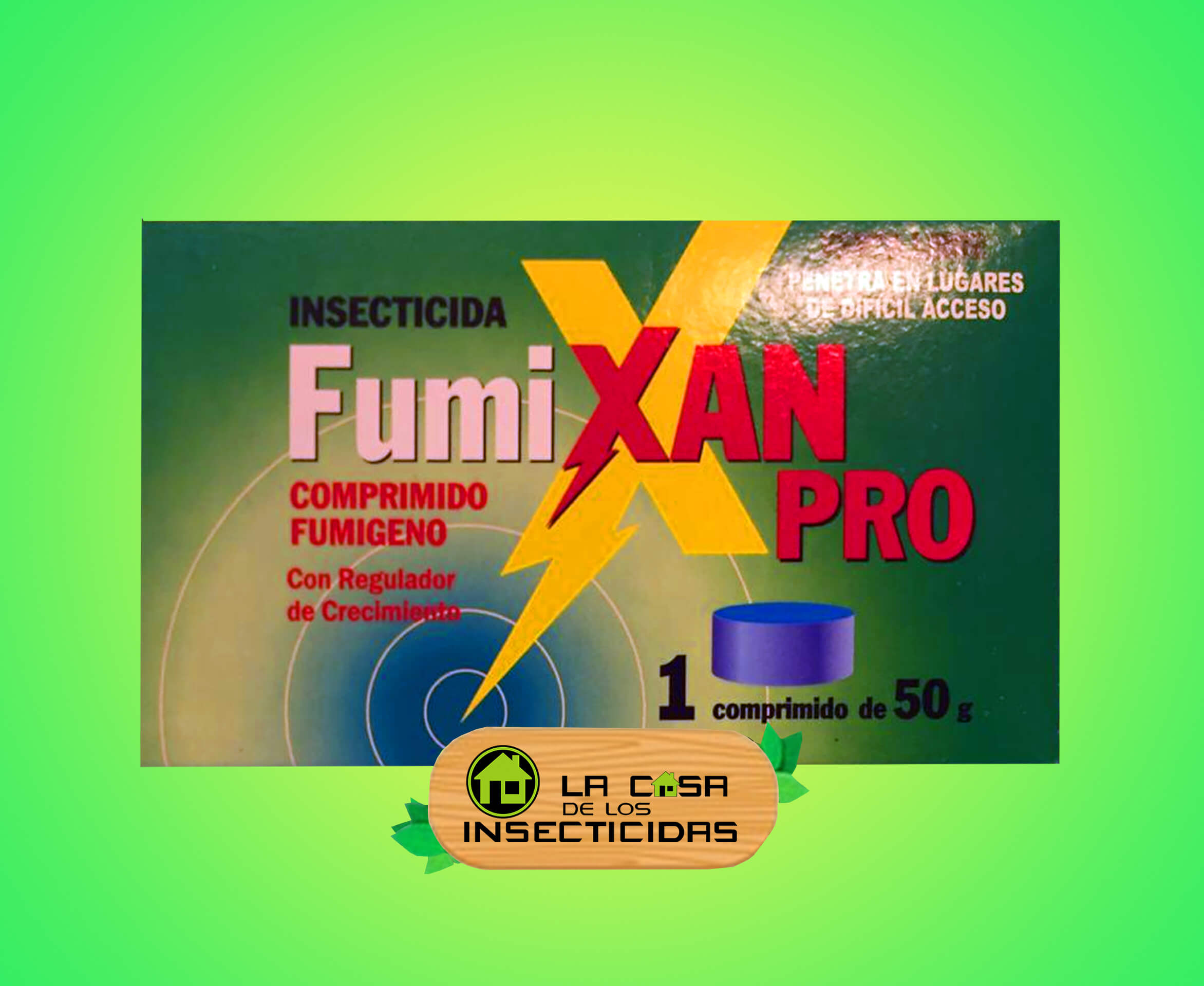 Fumixan Pro comprimido fumigeno insecticida